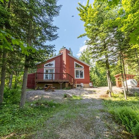 Les Chalets Tourisma - Chalet Dans Les Bois Avec Lac Prive - Le Colibri Saint-Raymond Buitenkant foto